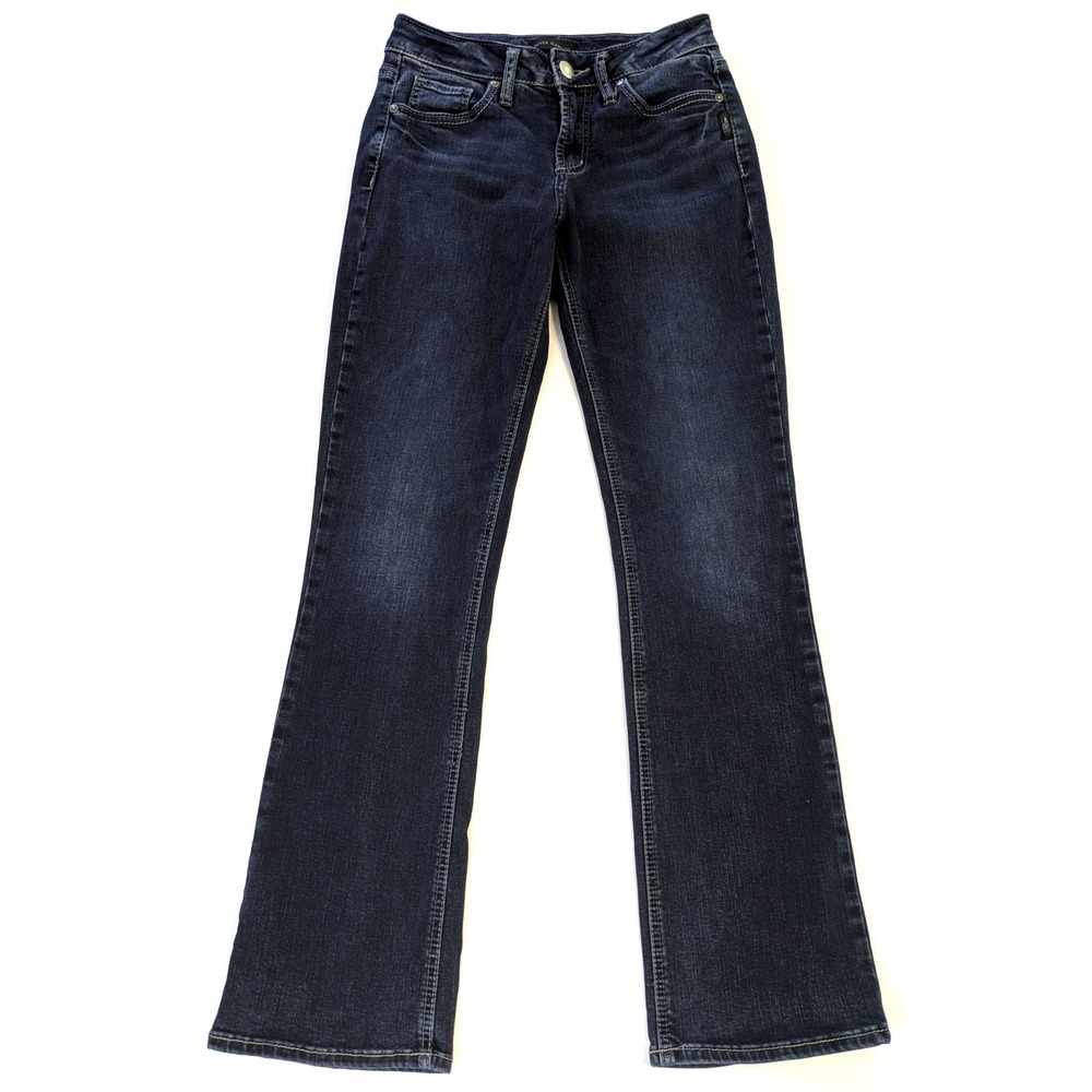 Silver Jeans Suki Slim Bootcut Dark Wash Denim Jeans W26 L31 L93616EDB405